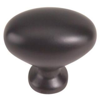 Atlas Homewares Successi Collection 1 3/4 in. Oil Rubbed Bronze Egg Shaped Cabinet Knob A804 O