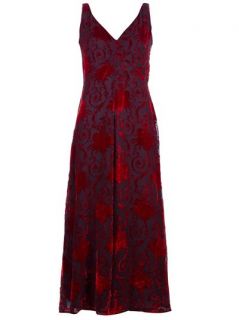 Moschino Vintage Burnt Velvet Gown