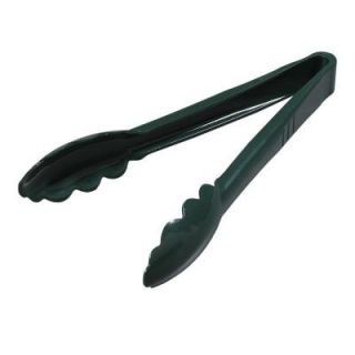 Carlisle 9 in. Forest Green High Temperature Utility Tongs (Case of 12) 470908