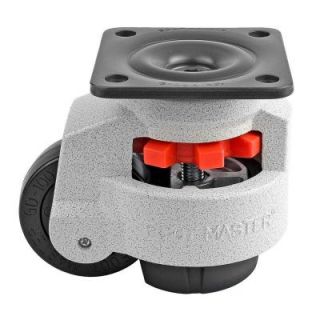 Foot Master 3 in. Nylon Wheel Top Plate Leveling Caster with Load Rating 1650 lbs. GD 100F