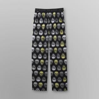 Joe Boxer Mens Glow in the Dark Pajama Pants   Skulls   Clothing