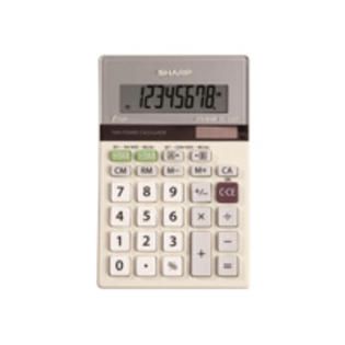 Sharp  EL 330MB Handheld Calculator, Eight Digit LCD