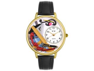 Architect Royal Blue Leather And Goldtone Watch #G0610020