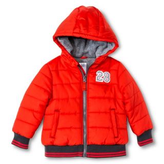 Just One You™ Made by Carters® Toddler Boys Puffer Jacket   Red