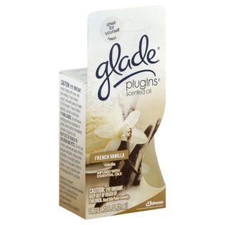 Glade PlugIns Scented Oil Refill, French Vanilla, 0.71 fl oz (21 ml