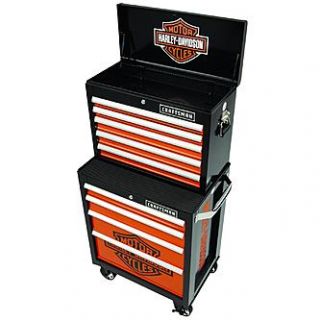 Harley Davidson Four Drawer Rolling Cabinet Storage, Style At 