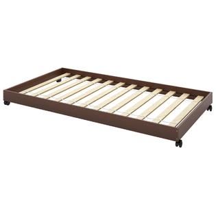 CorLiving  Monterey Espresso Brown Stained Solid Wood Trundle Bed