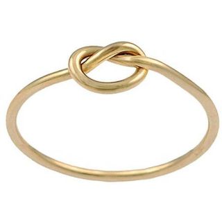 Brinley Co. Knot Ring in Gold Fill
