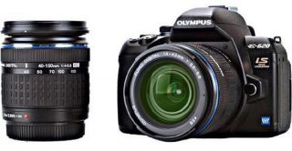 Olympus E 620 Digital SLR Camera with 14 42MM & 40 150MM Lenses