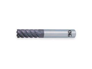 OSG 3041080 End Mill, Carbide, WXS, 8.0mm, 6 FL, Sq End