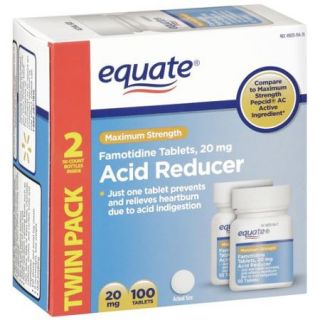 Equate Acid Reducer, 100 count