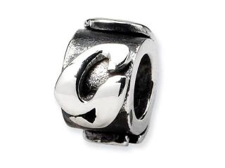 Sterling Silver Reflections Letter G Message Bead