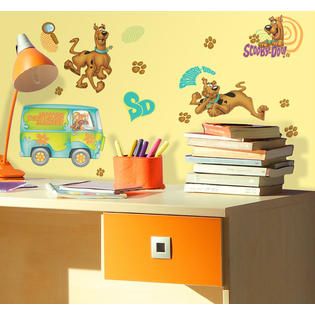 RoomMates Scooby Doo Peel & Stick Wall Decals   Home   Home Decor