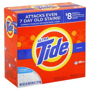 Tide Ultra HE Powder Original Scent Laundry Detergent 68 CT BOX   Food