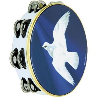 Remo Dove Tambourine 8 in. 16 Jingles