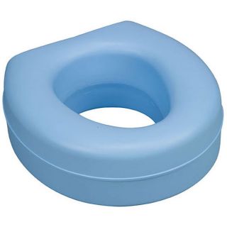 Mabis Deluxe Plastic Blue Toilet Seat Riser