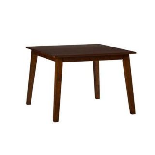 Jofran Simplicity Wood Square Dining Table in Caramel
