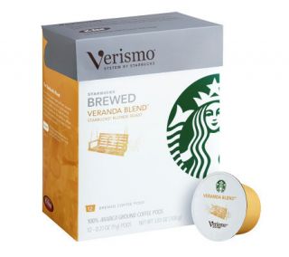 Starbucks Verismo Veranda Coffee Pods   72 pc —