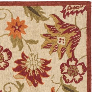 Blossom Beige Floral Area Rug by Safavieh