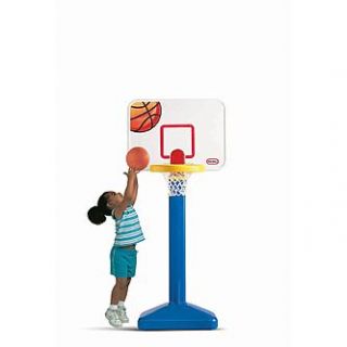 Little Tikes Adjust n Jam™ Basketball Set   Blue Base w Yellow Rim