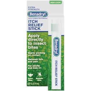 Benadryl Itch Relief Stick Extra Strength Itch Relief   Health