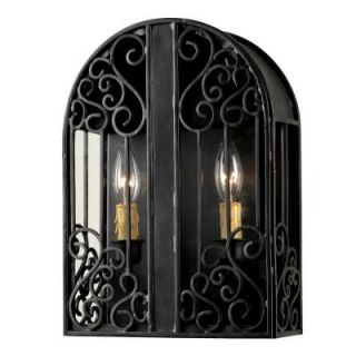 World Imports Sevilla Collection Wall Mount 2 Light Outdoor Sconce WI525242
