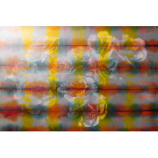 Yellow Stripes Graphic Art on Premium Wrapped Canvas by ParvezTaj