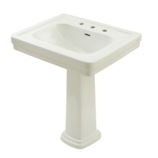 Toto Promenade Pedestal Bathroom Sink   LPT530.8N