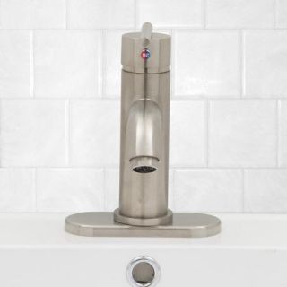 Vigo Setai Single Handle Bathroom Faucet with Deck Plate