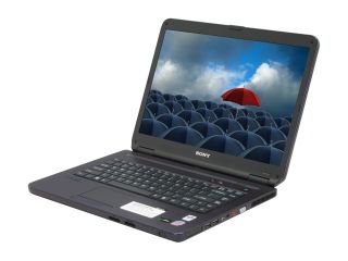 SONY Laptop VAIO NR Series VGN NR485E/L Intel Core 2 Duo T5750 (2.00 GHz) 2 GB Memory 200 GB HDD Intel GMA X3100 15.4" Genuine Microsoft Windows Vista Home Premium
