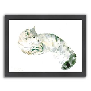 Cat Framed Graphic Art by Americanflat