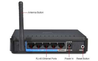 D Link Wireless N Home Router   150 Mbps, 4x Ports, Wireless N, External Antenna (DIR 601)