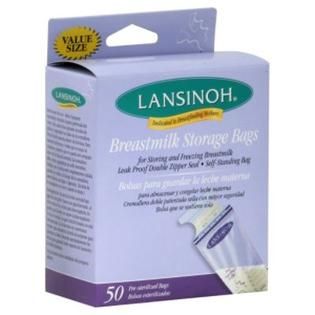 Lansinoh  Breastmilk Storage Bags, 50 bags