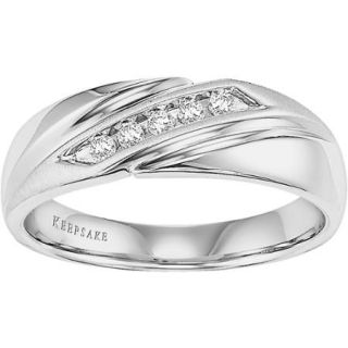 Diamond Accent Sterling Silver Band