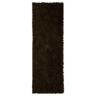 Home Decorators Collection City Sheen Espresso Polyester 2 ft. 6 in. x 8 ft. Rug Runner CSHEEN2X8ES