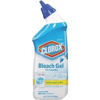 Clorox Original Bleach Gel for Laundry, 24 fl oz