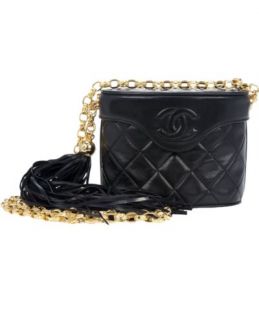 Chanel Vintage Vintage Quilted Bucket Bag