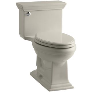 KOHLER Memoirs Sandbar 1.28 GPF (4.85 LPF) 12 in Rough in WaterSense Elongated Comfort Height Toilet