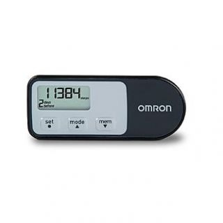 Omron Healthcare Hip Pedometer With Holder   Fitness & Sports