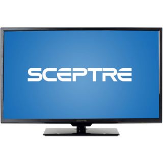 SCEPTRE X325BV F 32" LED Class 1080P HDTV with Ultra Slim Metal Brush Bezel, MHL