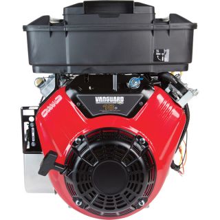 Briggs & Stratton Vanguard V-Twin Horizontal Engine with Electric Start — 570cc, 1in. x 2 29/32in. Shaft, Model# 356447-0566-F1  391cc   600cc Briggs & Stratton Horizontal Engines