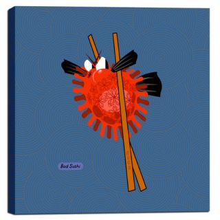 Fugu by Chuck Wimmer Graphic Art on Wrapped Canvas by Cortesi Home