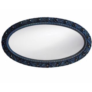 Serpentine Oval Mirror by Hickory Manor House