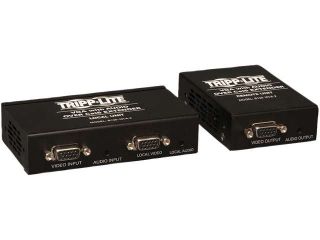 Tripp Lite VGA + Audio over Cat5 Extender Kit (Transmitter + Receiver) B130 101A 2