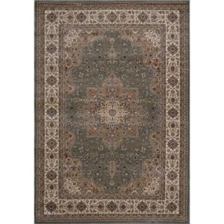 Home Dynamix Majestic Green 3 ft. 11 in. x 5 ft. 2 in. Area Rug 3 H1128A 400