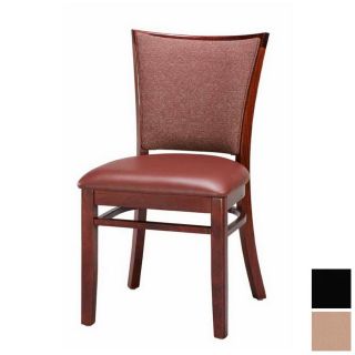 Regal Seating Set of 2 Fine Beechwood Black Dining Chairs