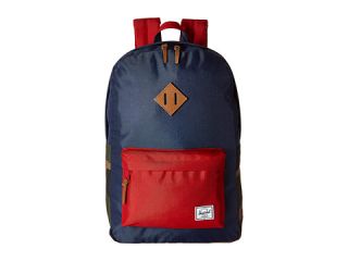 Herschel Supply Co. Heritage Navy/Woodland Camo/Red/Tan Leather