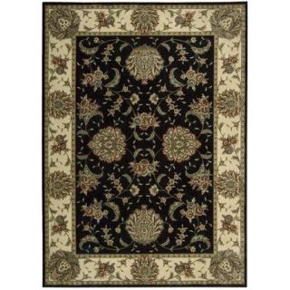 Nourison Cambridge CG02 Area Rug   Black