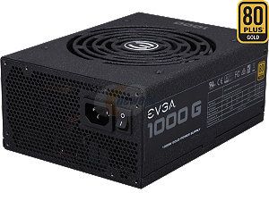 EVGA 120 G1 1000 VR 80 PLUS GOLD 1000 W 5 yr Warranty Fully Modular NVIDIA SLI Ready and Crossfire Support Continuous Power Supply
