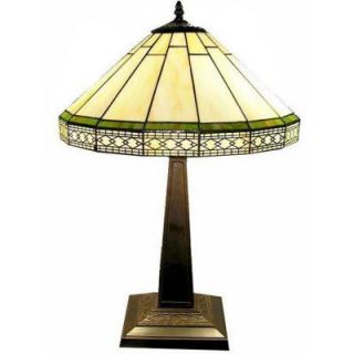 Warehouse of Tiffany 24 in. Roman Brown Table Lamp f16257